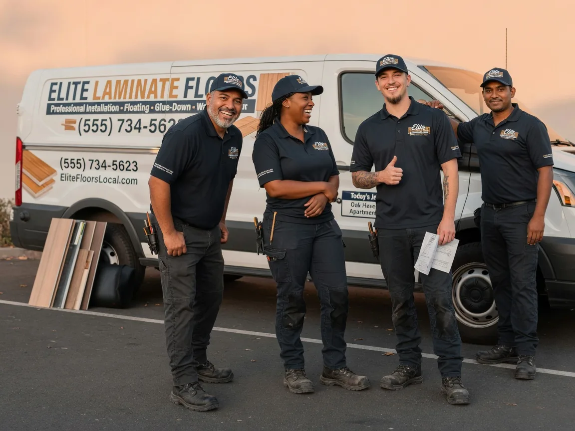Laminate flooring installation company in Morley, MI